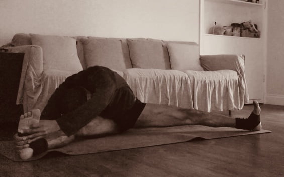Yoga pose for flexibility